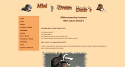 Desktop Screenshot of mini-dream-doxies.de